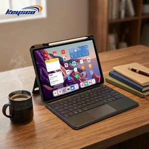 Nuevo Teclado Magic con Panel Táctil Retroiluminado RGB Inalámbrico para <span class=keywords><strong>MatePad</strong></span> Pro 11" 2022, para una Productividad Máxima - Product Image 1
