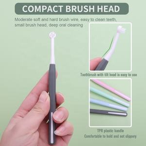 Fabrikgroßhandel Acht Kopf-Arten 2-in-1 Zahnpflege Set für Haustiere Katze und Hund - Product Image 6