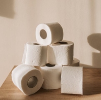 Suministro al por mayor de cilindros de cartón reciclado, tubos vacíos para rollos de papel higiénico, tubos de cartón kraft personalizados para la fabricación de pañuelos.