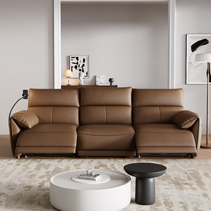 Ensemble de canapés et fauteuils inclinables électriques en cuir de luxe moderne <span class=keywords><strong>pour</strong></span> salon - Product Image 5