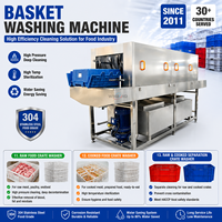 Electric Fully Automatic Washer Extractor Hot Water Cleaning 304 Stainless Steel Sterilization Rinsing Washing Equipment