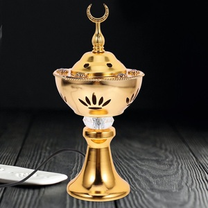 Diffusers for Essential Oils Electric Censer Burner Scented <strong>Wax</strong> Warmer Bakhoor <strong>Uk</strong> <strong>Melts</strong> Cubes Incense Holder G25-428 - Product Image 5