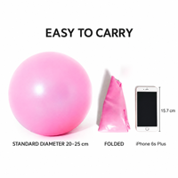 Ballon de yoga souple antidérapant à micro-texture, mini sphère gonflable pour la décompression vertébrale et les exercices de renforcement musculaire