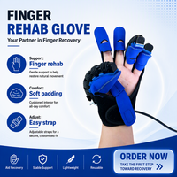 Gants de thérapie pour les mains Leyidi, électriques, avec attelle de doigt réglable, certifiés ISO, garantie 1 an