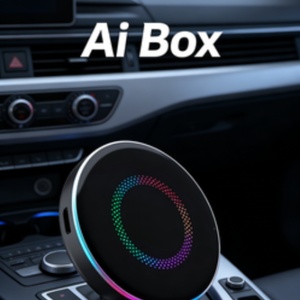 Boîtier AI compatible avec Netflix/YouTube, <span class=keywords><strong>streaming</strong></span> de cartes, égaliseurs et plus encore pour voitures OEM équipées de CarPlay/Android Auto filaire pour Denza, BMW, BYD - Product Image 1