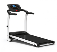 Tapis roulant électrique pliable avec écran LCD et haut-parleurs, équipement d'exercice cardio pour la maison et la salle de sport