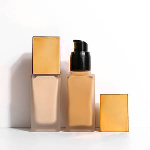 Trucco di alta qualità su rapido asciutto <span class=keywords><strong>fondotinta</strong></span> liquido opaco personalizzato <span class=keywords><strong>fondotinta</strong></span> nero da <span class=keywords><strong>donna</strong></span> <span class=keywords><strong>fondotinta</strong></span> impermeabile di fascia alta per pelle media - Product Image 4