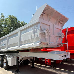 Meilleur prix pour semi-remorques à benne basculante à 3 <span class=keywords><strong>essieux</strong></span> de 60 tonnes, 50 tonnes, 100 tonnes, pour le transport de sable et de charbon - Product Image 6