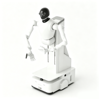 Nuevo Robot Colaborativo Hirobot A2CR-W2 de Material Compuesto Metálico, Motor PLC, Software Personalizable, Entrada AC220V 570W, Uso Industrial