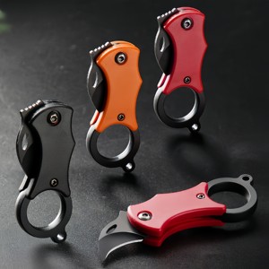 <b>Mini</b> Pocket Utility Tool Portable Stainless Steel Necklace Pendant for Outdoor Camping Hiking Pack Unboxing Keychain Chain - Product Image 1