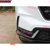 Cover Bezel Lampu Kabut Depan Dengan Lubang Sensor Radar Untuk Honda CRV 2023-2026, Lis Bumper, Aksesoris Upgrade