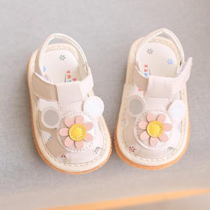 Sandali per Neonati 0-2 Anni Scarpe <span class=keywords><strong>Rosa</strong></span> Carine per Bambine Suola Morbida Colore Unico Sandali da Principessa per <span class=keywords><strong>Neonata</strong></span> - Product Image 5