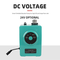Pompe de surpression intelligente blindée DC 24V 78W 1/2 pouce pour usage domestique, économie d'énergie, détection intelligente du débit d'eau