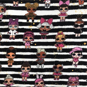 Tela de Alta Calidad para Ropa de Dormir Infantil con Estampados de Dibujos Animados, Gorro para Niños, Impresión Digital Personalizada, Tejido Elástico de 190 g/m² - Product Image 5