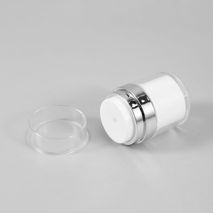 Envase Acrílico de Lujo de 15g 30g 50g 100g, Botella Airless Recargable, Envase Airless con Bomba para Cosméticos, Envase Airless para Crema de Cuidado Personal, Envase Airless de Plástico - Product Image 4
