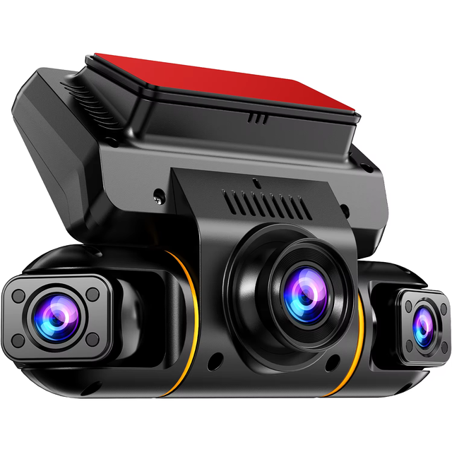 4 Channel Dash Cam Front and Rear Inside 1080p FHD 360 Degree View Dash Camera for Cars Left Right Parking Monitor 128GB