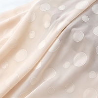 Tissu Brocart 100% Polyester à Motif Texturé, Largeur 58/60 pouces, Résistant à l'Abrasion, Poids Moyen, Idéal pour Vêtements de Mode - Grande Vente