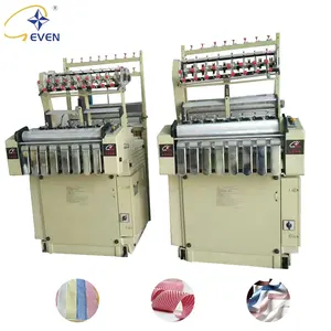 Fabriek Directe Hoge Snelheid Platte Stijl Naaldweefgetouwen Automatische Breien Weefgetouwen Elastische Webbing Machine, Breimachines