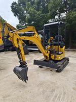Harga Terbaik Mini Excavator XE17U 1795kg Excavator Zero-tail-swing dengan Bucket 0,04 m³ untuk Ruang Terbatas