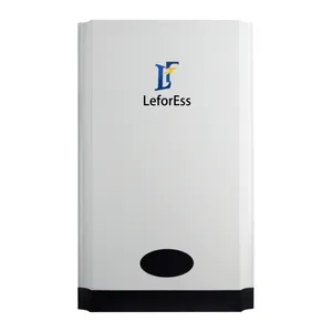 LeforEss 5kw 리튬 이온 배터리 셀 판매 태양열 시스템 전체 집 Lifepo4 배터리 프레임