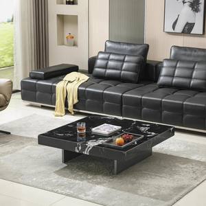 Mesa de Centro de Mármol Cuadrada, Moderna y Minimalista, Diseño Flotante de Alta Gama para Sala de Estar - Product Image 2