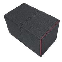 Cuir Pu Portable Personnalisé pour Boîtes de Cartes de Jeu avec Verrouillage Magnétique Boîte de Cartes à Collectionner pour UG/Magic/Yugioh/TCG