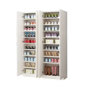 Étagères multi-niveaux en <span class=keywords><strong>bois</strong></span> pour la maison, grand meuble à chaussures en <span class=keywords><strong>bois</strong></span>, étagères à chaussures modernes en <span class=keywords><strong>bois</strong></span>, design en ligne pour les entrées - Product Image 1