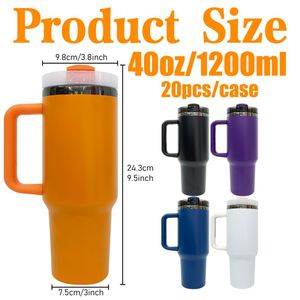 2025 Powder Coated Orange Pumpkin H2.0 40Oz <b>Mirror</b> Black Plated Underneath Blank Halloween Tumblers - Product Image 2
