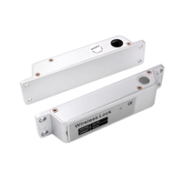 Kit de Control de Acceso Inalámbrico Independiente con Huella Dactilar, Contraseña y Desbloqueo Remoto, con Teclado y Cerradura Eléctrica de Cerrojo