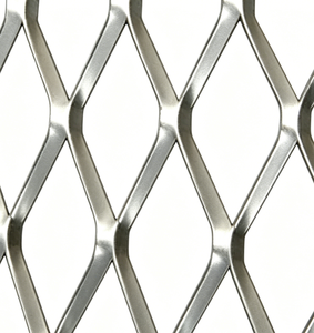 Special Supply Aluminum Alloy Expanded Metal <b>Mesh</b> Diamond Hole Shape for Decoration/Ceiling Customizable Via Bending Cutting - Product Image 1