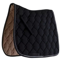 Ensemble de dressage d'équitation de haute qualité Euro Cavall Industries, vert chasseur, tapis de selle, bandages de polo, bonnet d'oreille, rembourrage en polyester