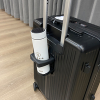 Pc Trolley Case Multifonctionnel Usb Bagages Ensembles avec Porte-Gobelet Dur Carry On Voyage Bagages Valise
