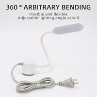 Lámpara LED JP, Lámpara de Costura LED con Interruptor Táctil, Base Magnética, Regulación Infinita, Mini Lámpara