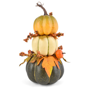 Three Layers Artificial Pumpkin Foam Living Room Decoration Autumn Potted Plants Sunflowers Maple Thanksgiving Valentine's Day - Product Image 2