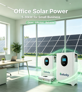 Batterie de stockage d'énergie domestique 10 kWh Power Wall 48V avec contrôleur MPPT ESSLUCKY pour système solaire - Product Image 5