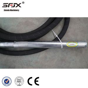 เครื่องสั่นคอนกรีตภายในแบบนิวเมติก 2 ขา แบบโป๊กเกอร์ พร้อมสายโลหะและข้อต่อ - Product Image 5
