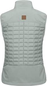 Gilet da <span class=keywords><strong>donna</strong></span> leggero, traspirante, impermeabile, imbottito in poliestere, caldo, senza maniche, per escursionismo, corsa, campeggio, golf - Product Image 2