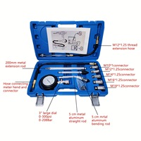 Vente en gros de 11 pièces de testeur de compression de cylindre pour moteur à essence