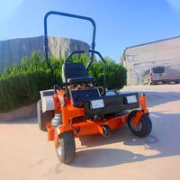 Tondeuse autoportée à moteur essence 4 temps, largeur de coupe de 48 pouces, phares intégrés, pour l'aménagement paysager commercial et les terrains de sport