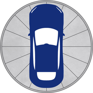 Plataforma de exhibición de coche inteligente giratoria de 360 grados, capacidad de 3-5 toneladas, plato giratorio de vehículo pequeño para estacionamiento de automóviles o cochera - Product Image 5