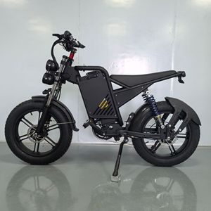 จักรยานไฟฟ้าล้อโต 20*4.0 นิ้ว 500W มอเตอร์แบบ Spoke แบตเตอรี่ลิเธียม 48V16A <span class=keywords><strong>3</strong></span> โหมดการขับขี่ พร้อมระบบเกียร์ Shimano 7 สปีด - Product Image 1