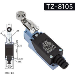 Interruptor de Límite Eléctrico CNTD Changde TZ-8105 con 10A Máx. Rueda de Acero con Contacto de Plata Actualizada - Product Image 3