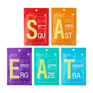 Mascarilla Facial de Algodón de 25 ml con Vitamina C, Infusión Herbal, Hidratante y Rejuvenecedora, para Reducir Manchas y Blanquear la Piel, Marca Privada OEM - Product Image 4