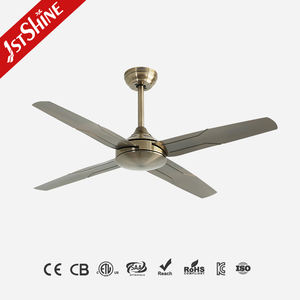 1. deckenventilator mit 4 eisenklingen, antirust, hochgeschwindigkeits-wechselstrom mit reinem motor, deckenventilator aus kupfer mit fernbedienung - Product Image 2