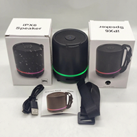 S919 untuk Speaker Mini 5.3 - Efek Cahaya Nirkabel Portabel TWS Port Pengisian Daya Tipe-C Plastik Output 3W Baterai 2000mAh