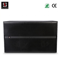 Subwoofer Doble de 21 Pulgadas y 6000W Altavoz Profesional de Alta Calidad y Alta Potencia para Escenario Conciertos y Exteriores Sistema de Sonido Profesional