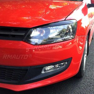 Par de Adhesivos Decorativos para Faros Delanteros de Coche, para VOLKSWAGEN, para VW POLO MK5 2011-2022, Decoración para Faros Delanteros - Product Image 5