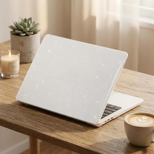 Étui rigide transparent en PC avec paillettes pour <span class=keywords><strong>MacBook</strong></span> Neo Air <span class=keywords><strong>Pro</strong></span> <span class=keywords><strong>13</strong></span>/<span class=keywords><strong>13</strong></span>.6/14/16 pouces M1-M5, vente en gros - Product Image 5