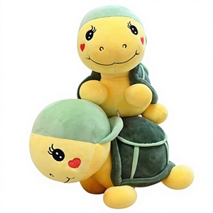 Nouvelle Peluche Tortue Marine Coquinette avec Chapeau, Rembourrage Coton PP, Hauteur 31cm-50cm - Vente en Gros Transfrontalière - Product Image 2
