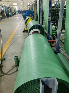 Bao dệt <span class=keywords><strong>PP</strong></span> xanh khổ lớn đặt may theo yêu cầu, chất liệu vải ép bền chắc, đa dụng cho việc đựng thức ăn - Product Image 6